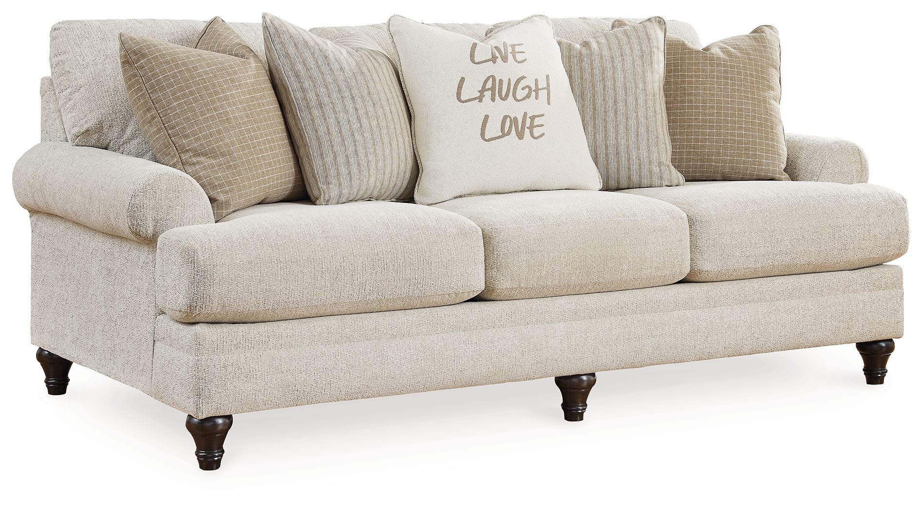 Valerani - Sandstone - Sofa, Loveseat, Accent Chair - Hornell Furniture Outlet