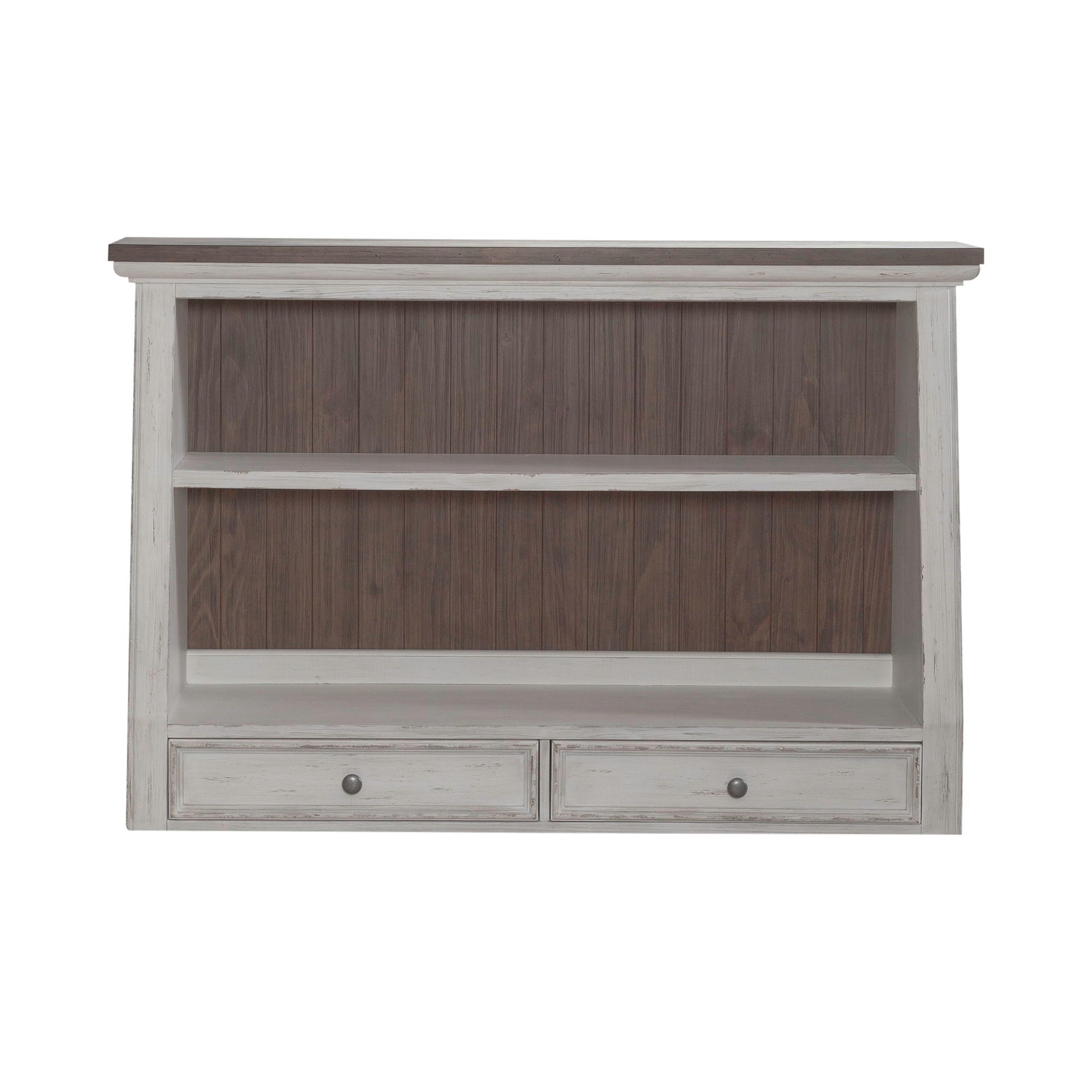 River Place - Angled Server Hutch - White - Hornell Furniture Outlet