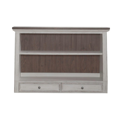 River Place - Angled Server Hutch - White - Hornell Furniture Outlet