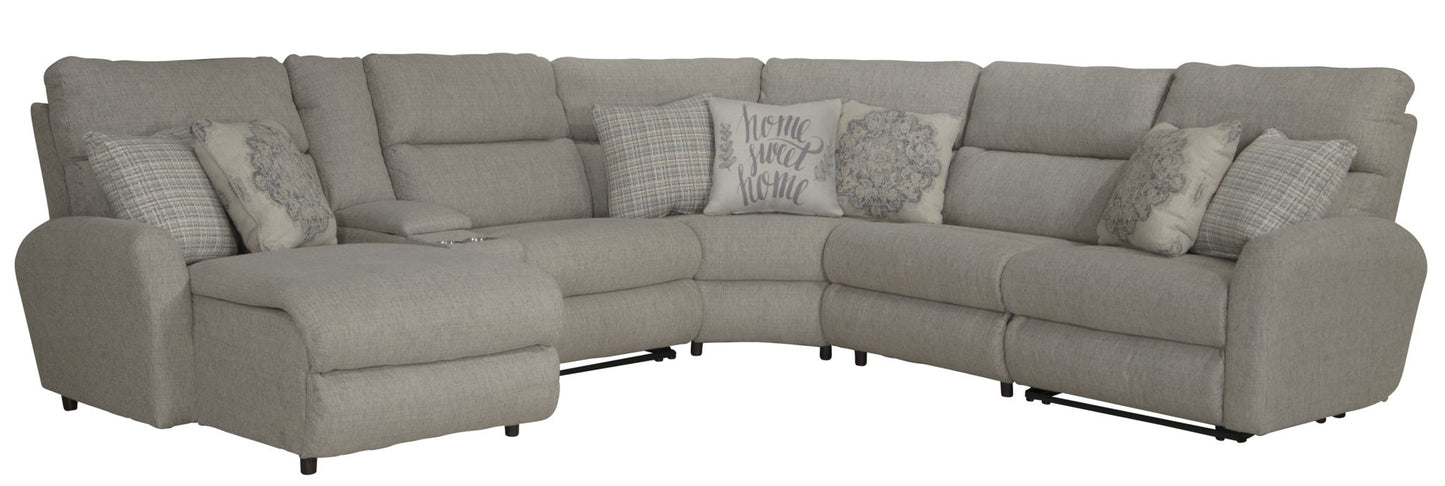 McPherson - Reclining Sectional - Hornell Furniture Outlet