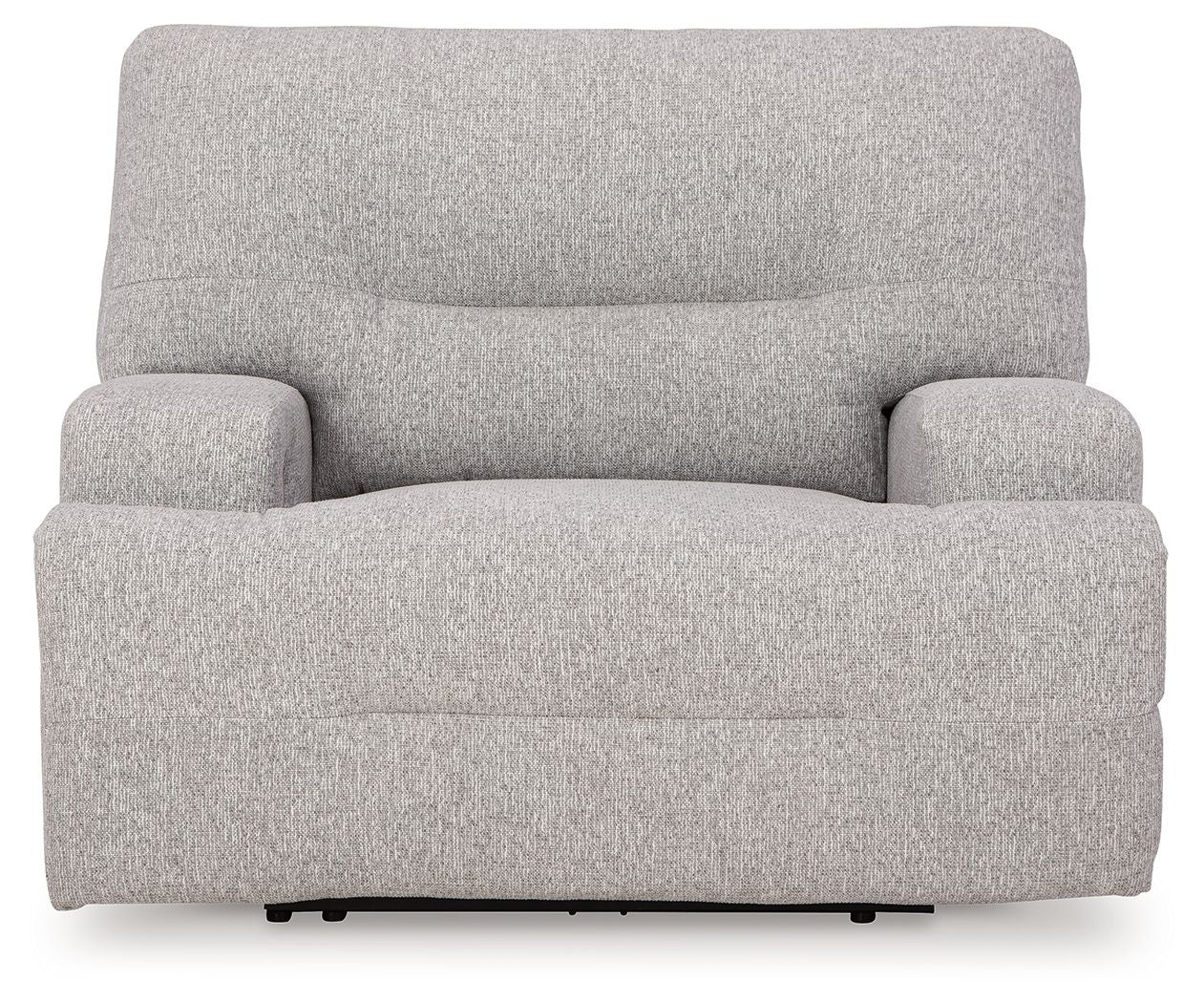 Acklen Place - Pewter - 4 Pc. - 3 - Piece Power Reclining Sectional Sofa With Raf Chaise, Wide Seat Power Recliner - Hornell Furniture Outlet