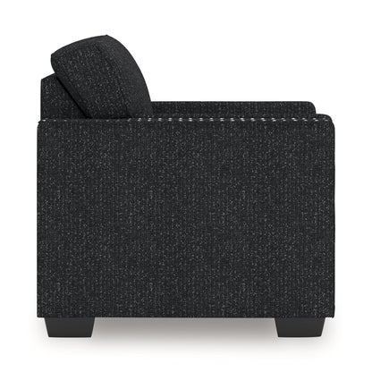 Jasmine Peaks - Coal - Chair - Hornell Furniture Outlet