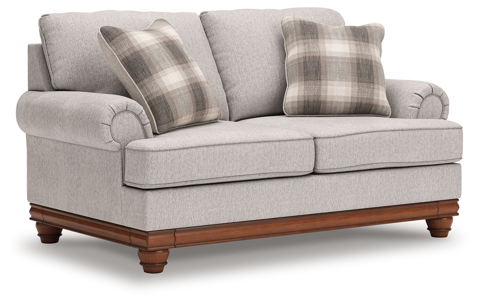 Clearbrooke - Sandstone - Loveseat - Hornell Furniture Outlet