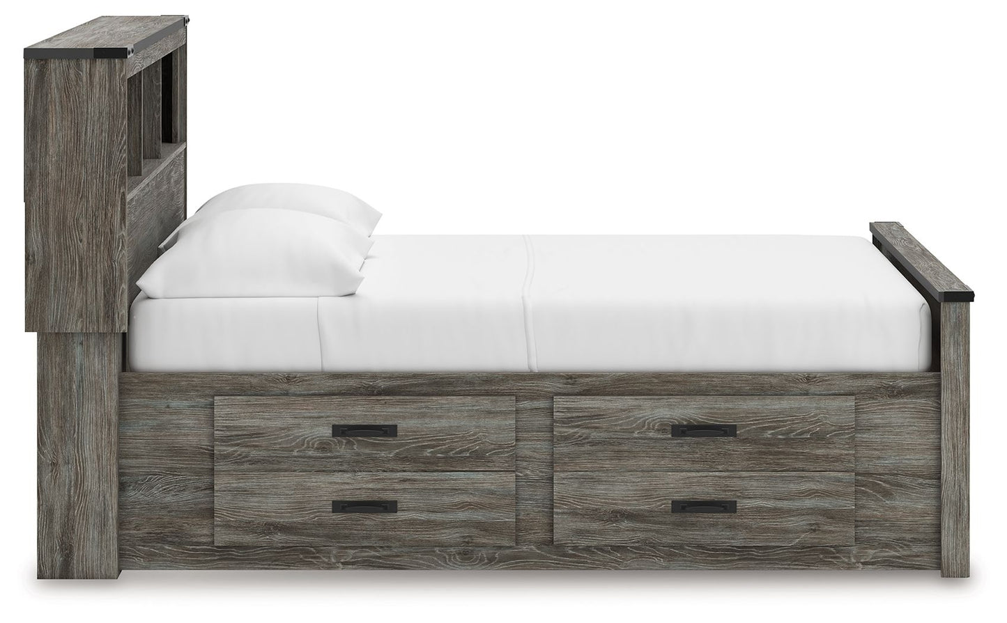 Frandern - Bookcase Panel Bed - Hornell Furniture Outlet