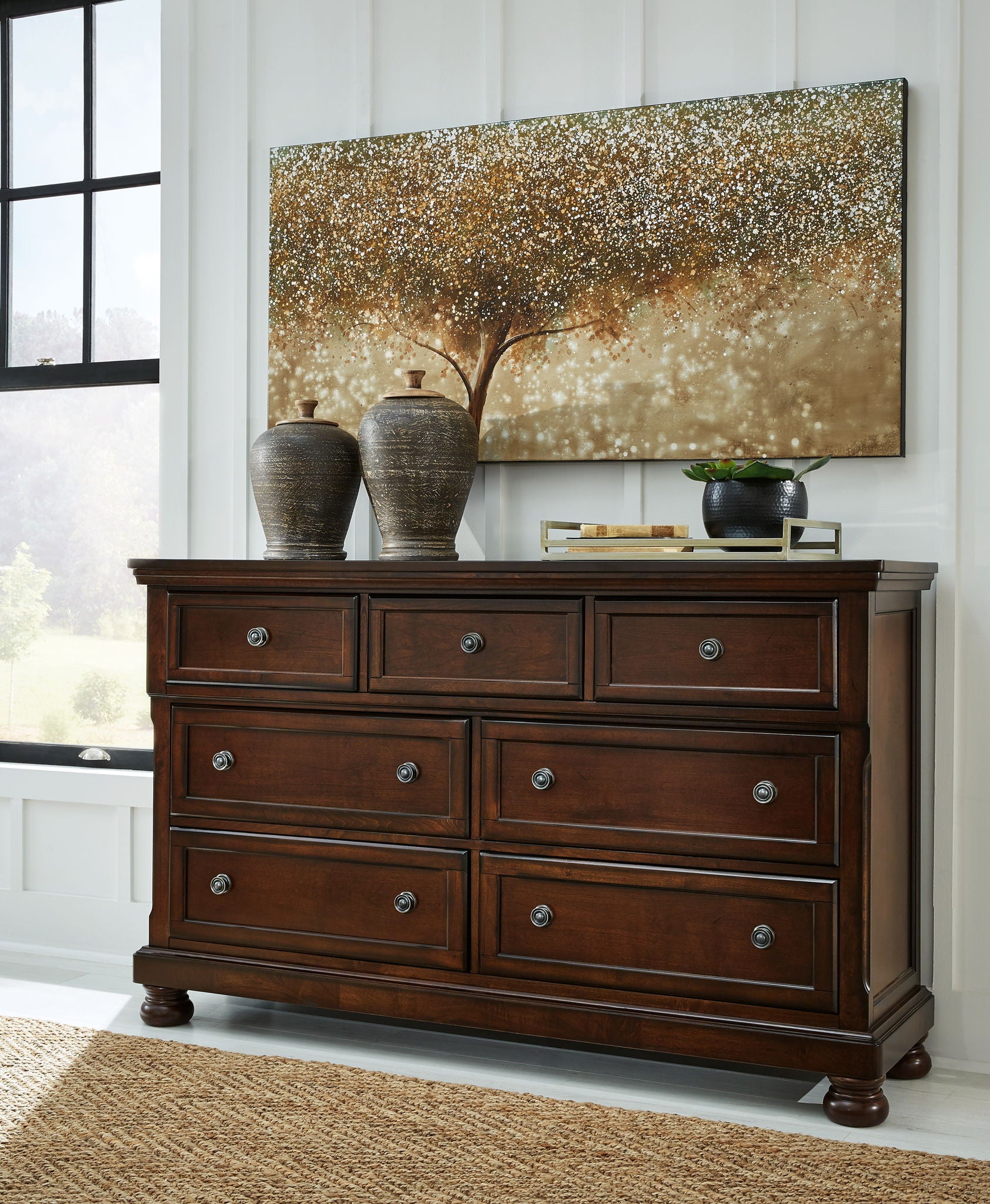Porter - Dresser, Mirror - Hornell Furniture Outlet