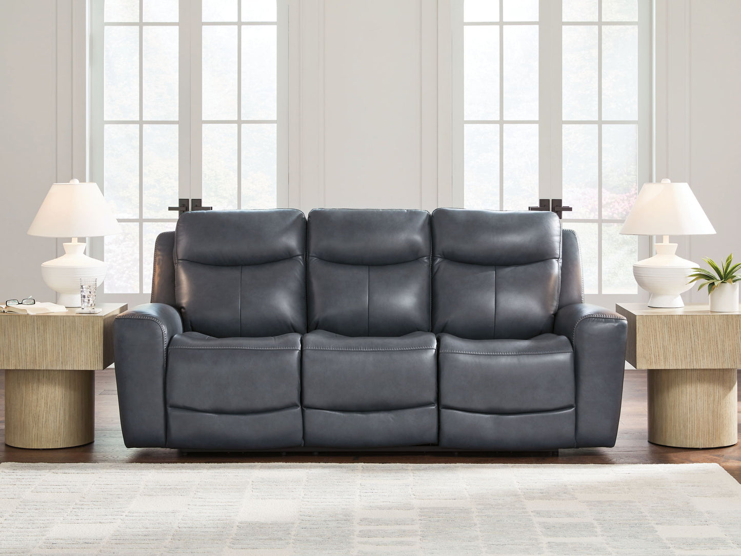 Next Move - Power Reclining Sofa With Adjustable Headrest - Hornell Furniture Outlet