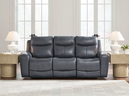 Next Move - Power Reclining Sofa With Adjustable Headrest - Hornell Furniture Outlet