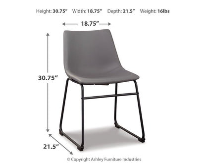 Centiar - Upholstered Side Chair - Hornell Furniture Outlet