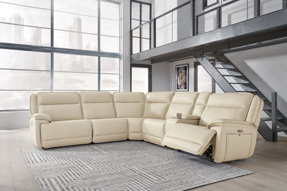 Double Deal - Reclining Sectional - Hornell Furniture Outlet