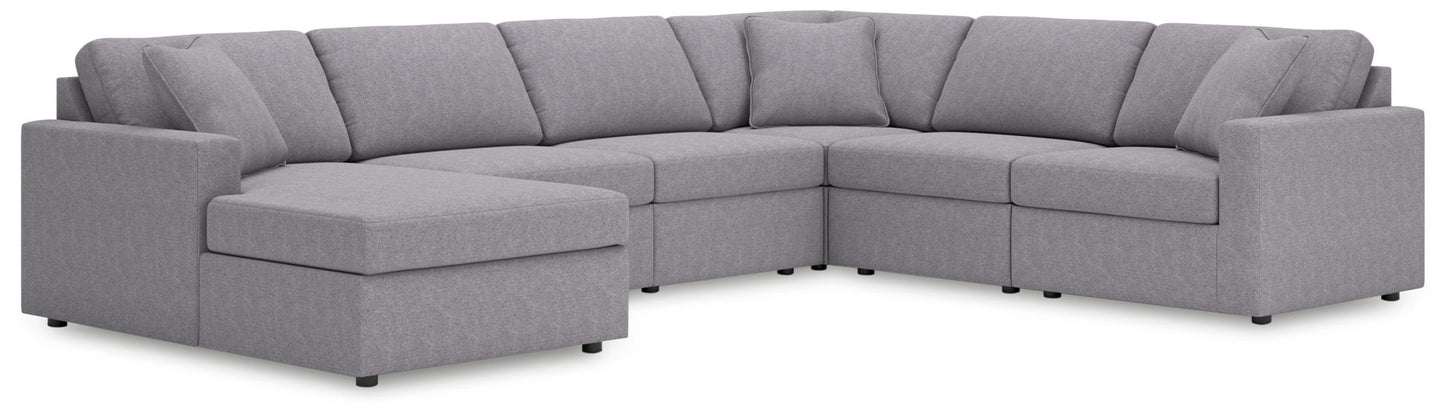 Modmax - Granite - Sectional - Hornell Furniture Outlet