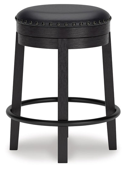 Valebeck - Upholstered Swivel Stool - Hornell Furniture Outlet