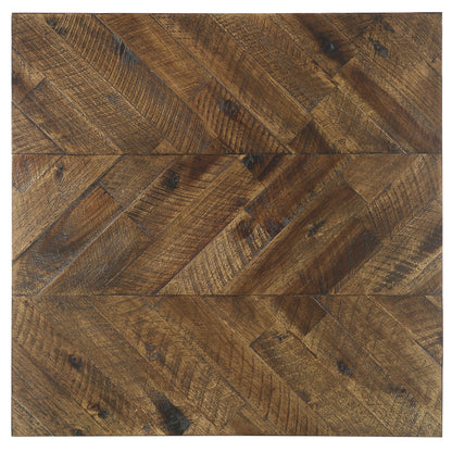 Lorenza - End Table - Brown - Hornell Furniture Outlet