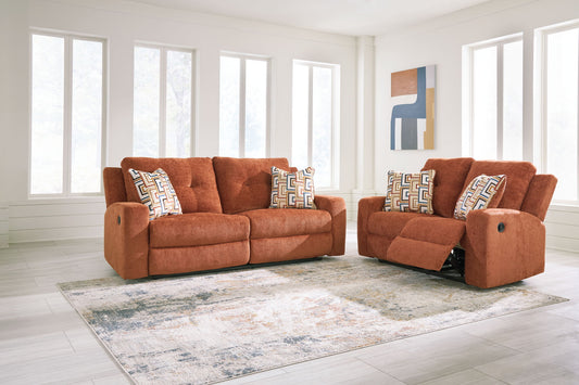 Danum - Reclining Living Room Set - Hornell Furniture Outlet