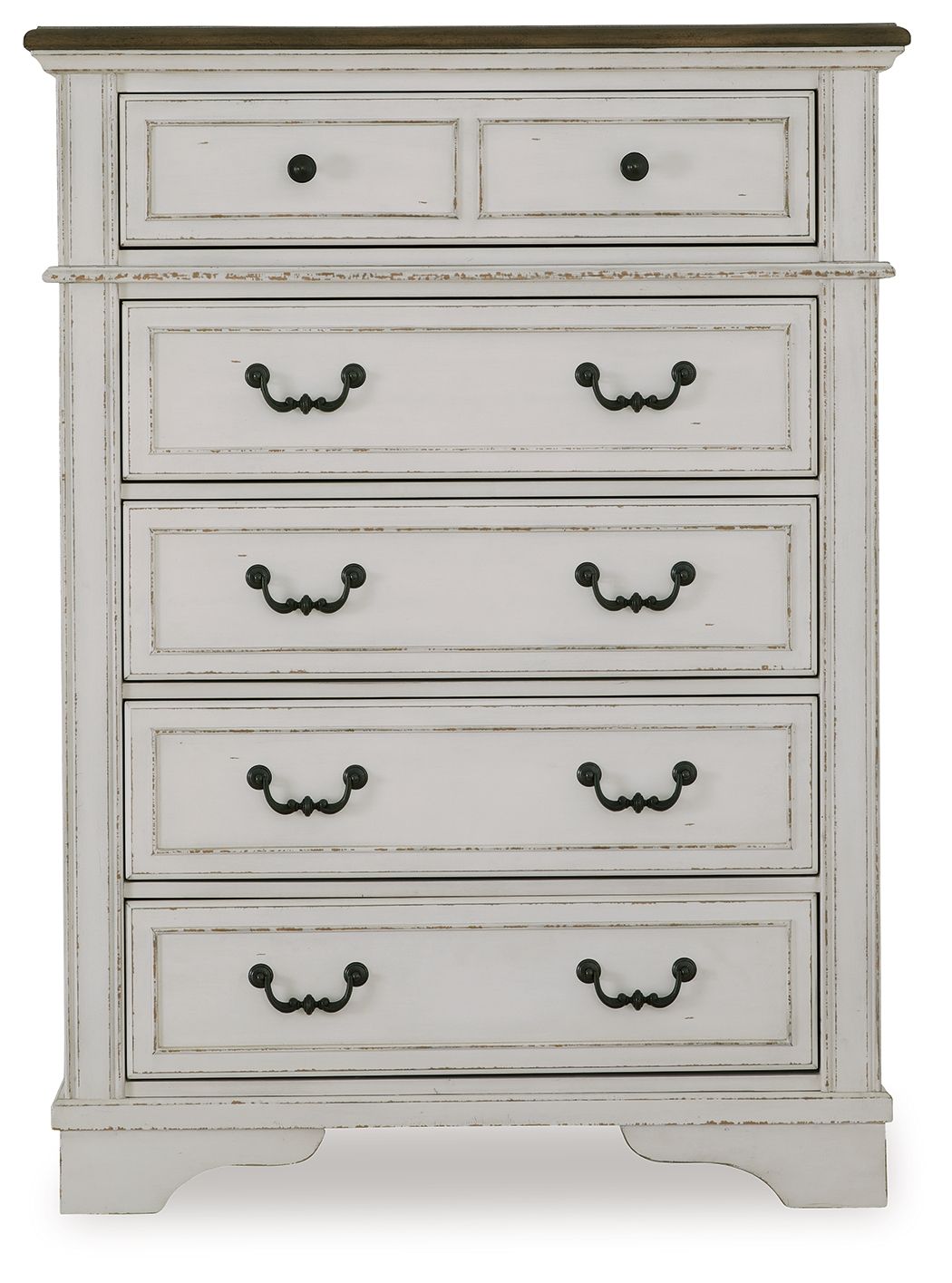 Blendon - Two - tone - Five Drawer Chest - Hornell Furniture Outlet