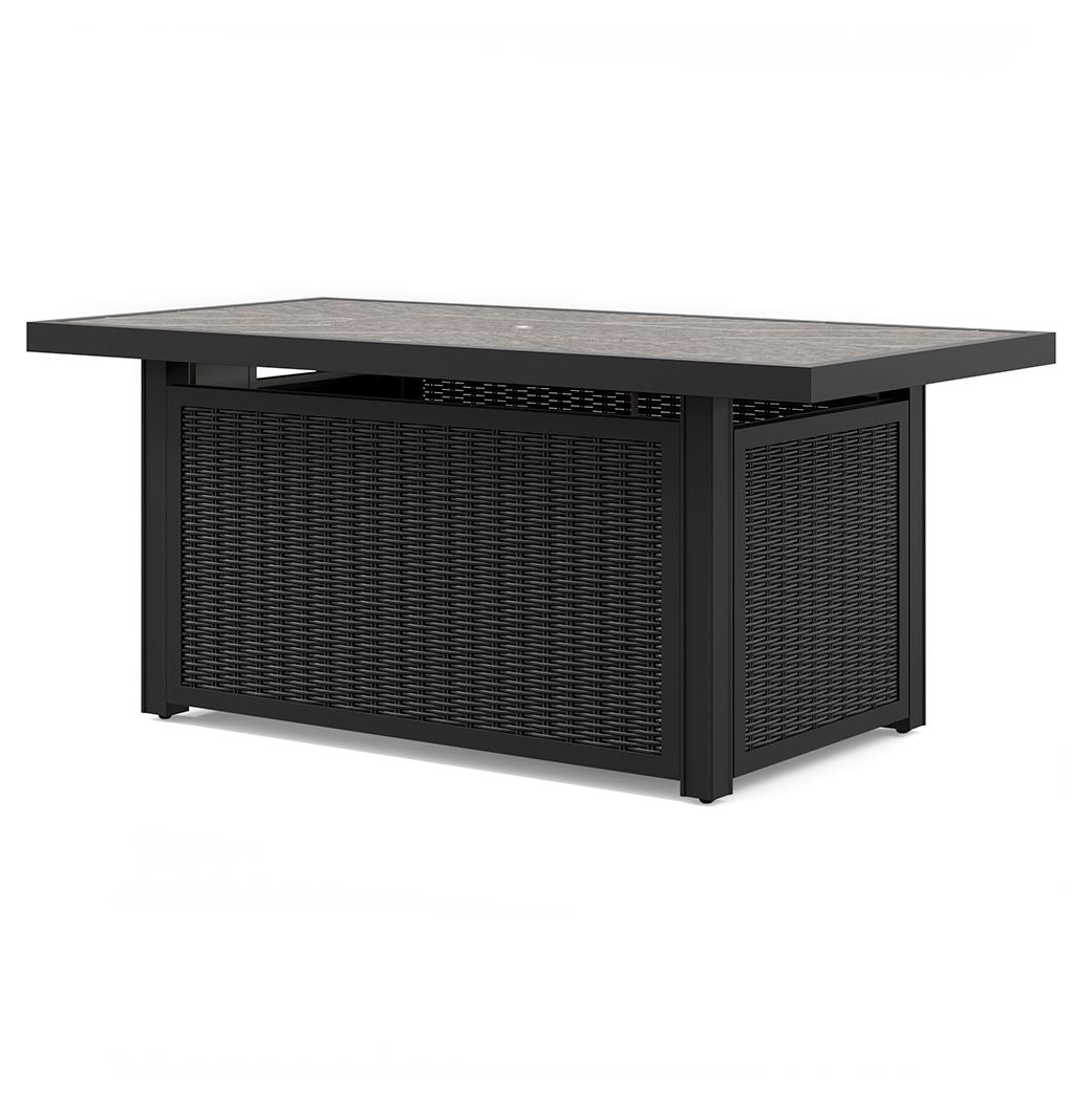 Beachcroft - Rectangular Fire Pit Table - Hornell Furniture Outlet