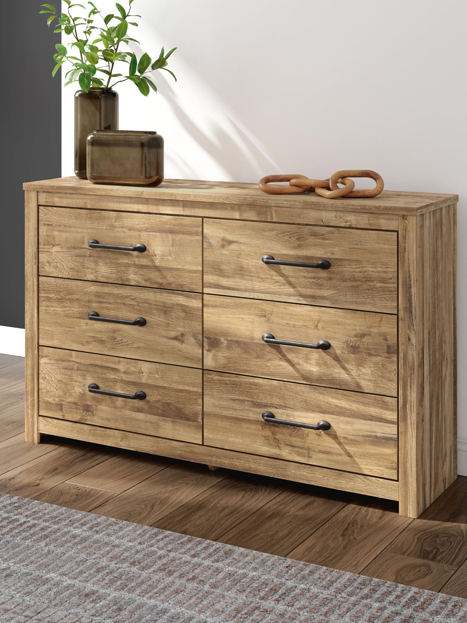 Maystonna - Six Drawer Dresser - Hornell Furniture Outlet