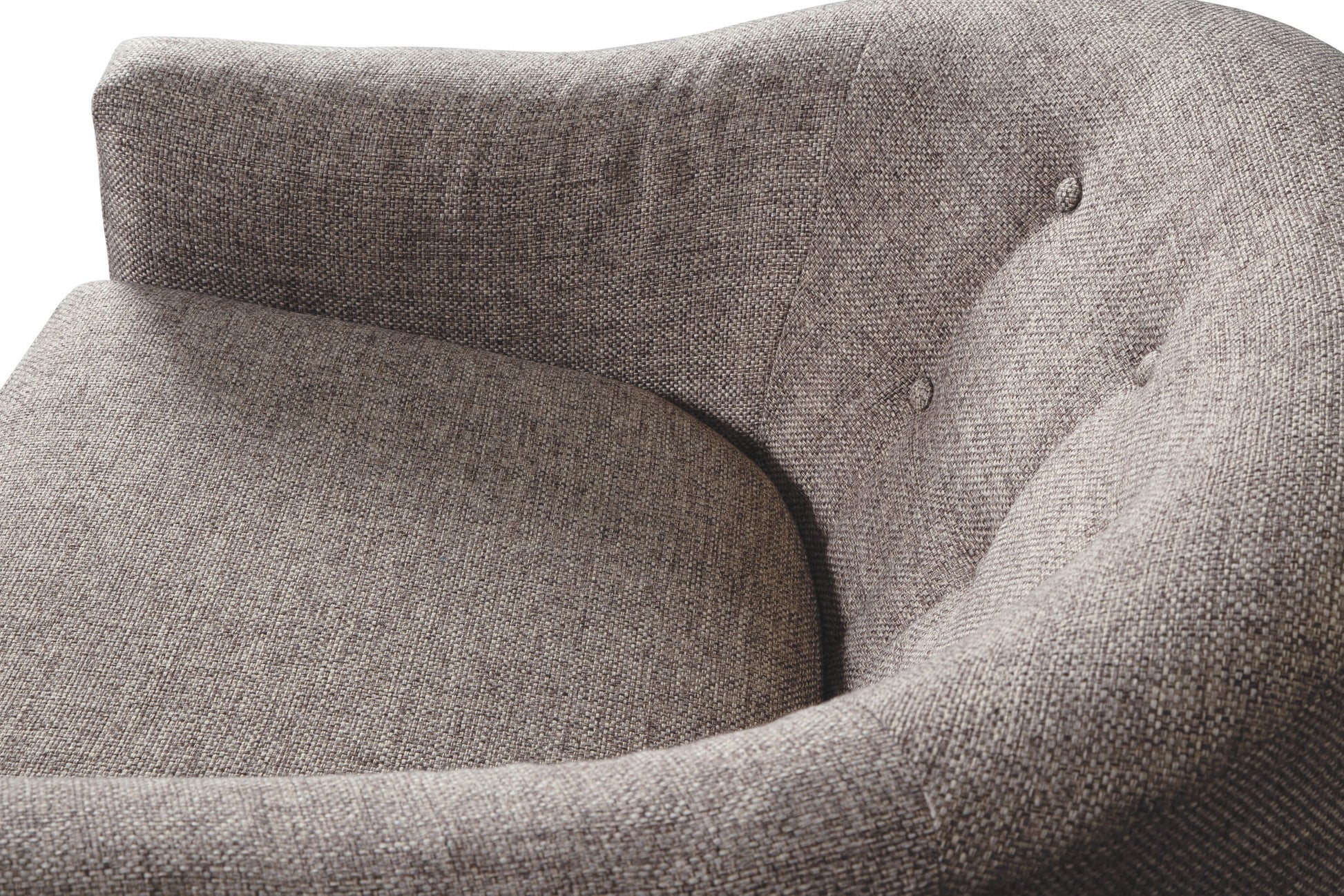 Upshur - Taupe - Swivel Glider Accent Chair - Hornell Furniture Outlet