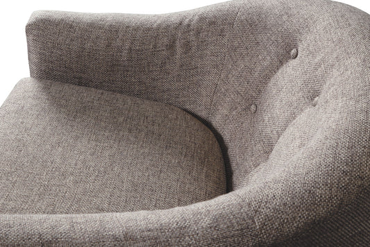 Upshur - Taupe - Swivel Glider Accent Chair - Hornell Furniture Outlet