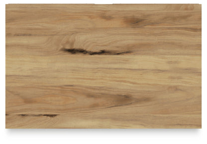 Bermacy - Light Brown - Five Drawer Chest - Hornell Furniture Outlet