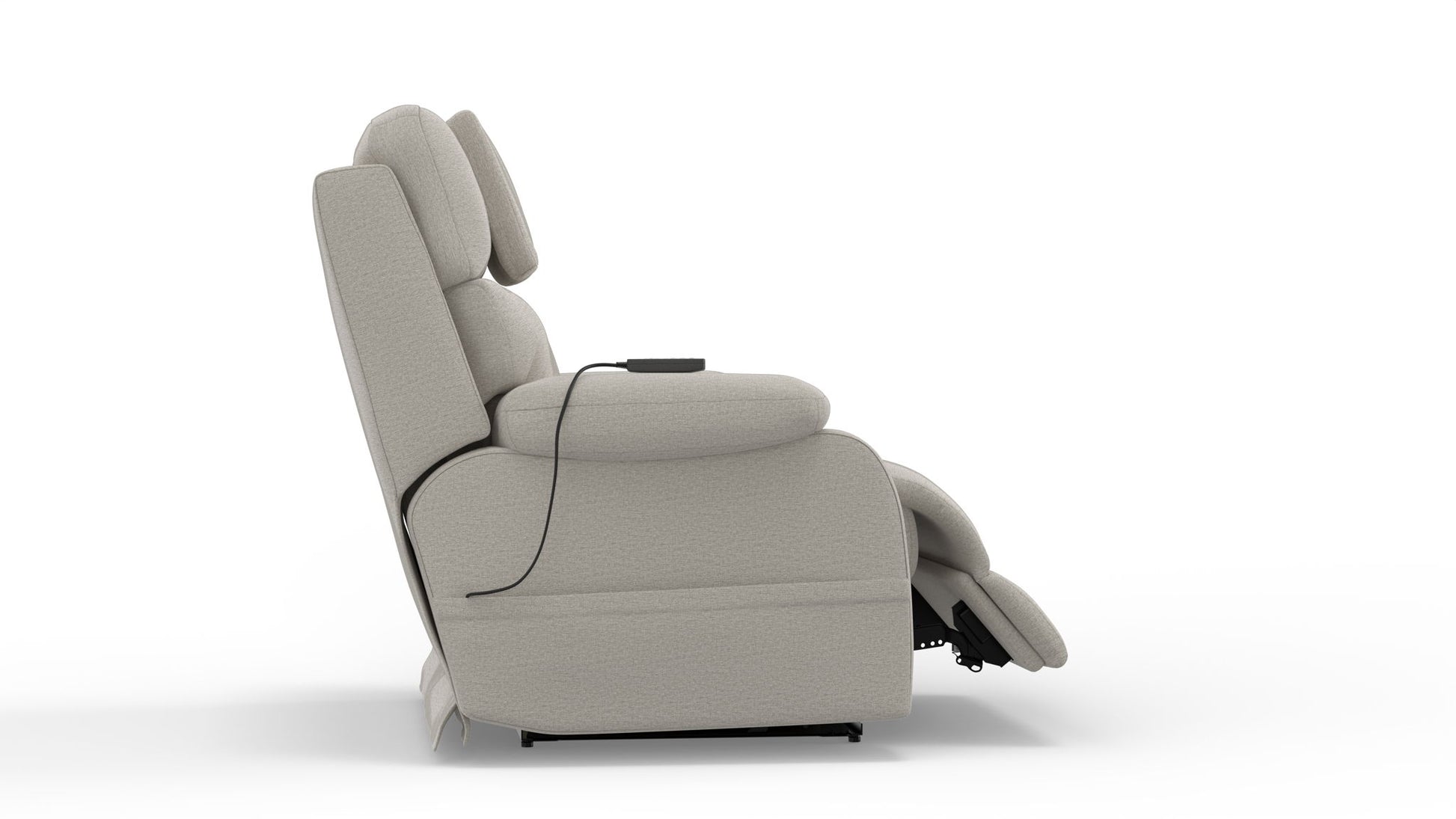 Dreamtime - 48" Power Headrest Power Lay Flat Recliner With CR3 Heat/Massage/Zero Gravity - Hornell Furniture Outlet