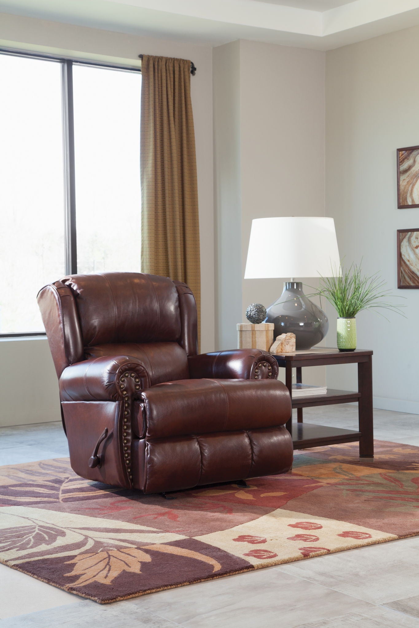 Duncan - Deluxe Glider Recliner - Hornell Furniture Outlet