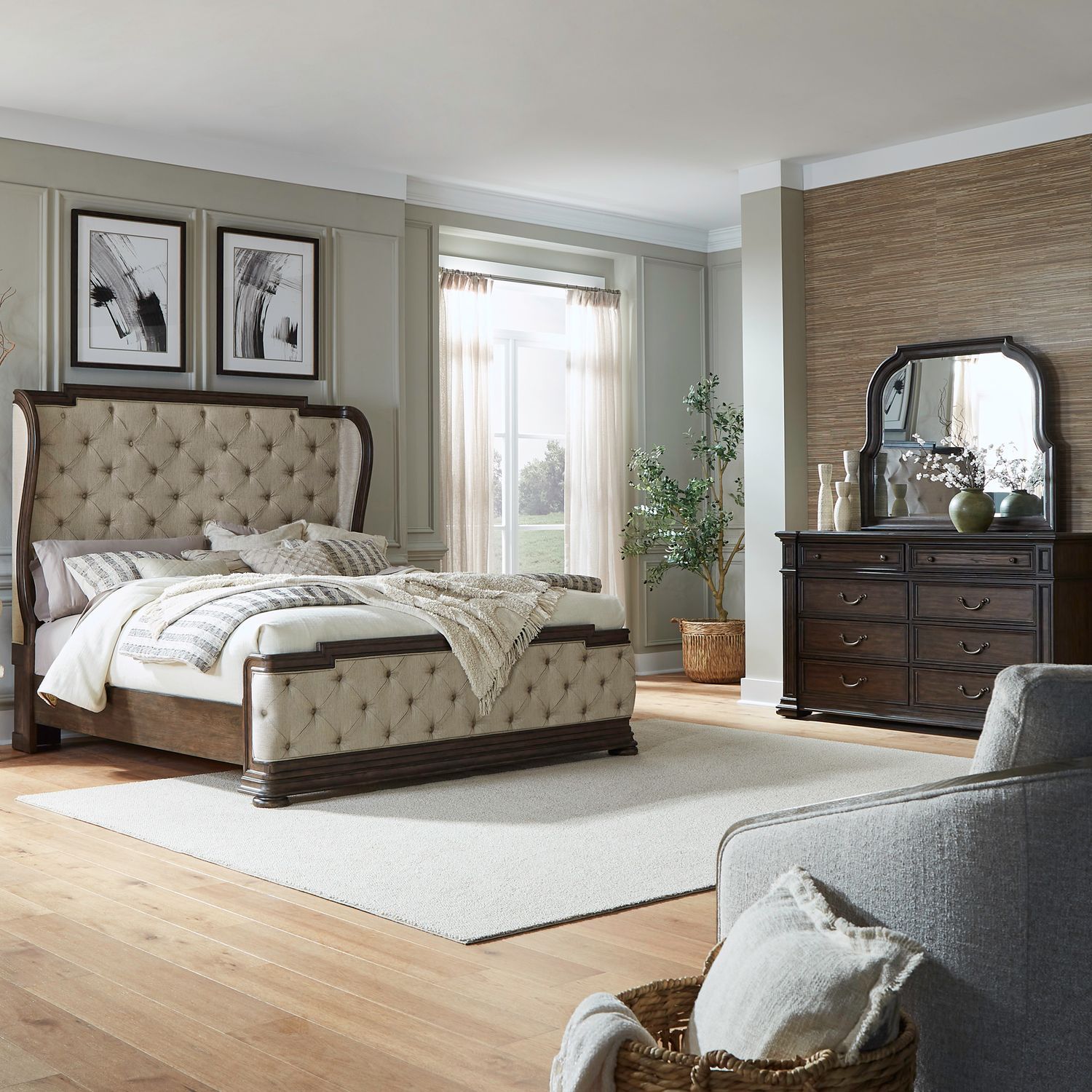 Provence Park - Shelter Bed Set - Hornell Furniture Outlet