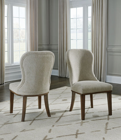Sturlayne - Brown - Dining Upholstered Side Chair (Set of 2) - Hornell Furniture Outlet