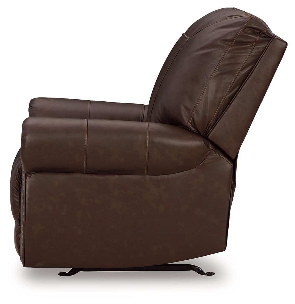 Colleton - Dark Brown - Rocker Recliner - Hornell Furniture Outlet