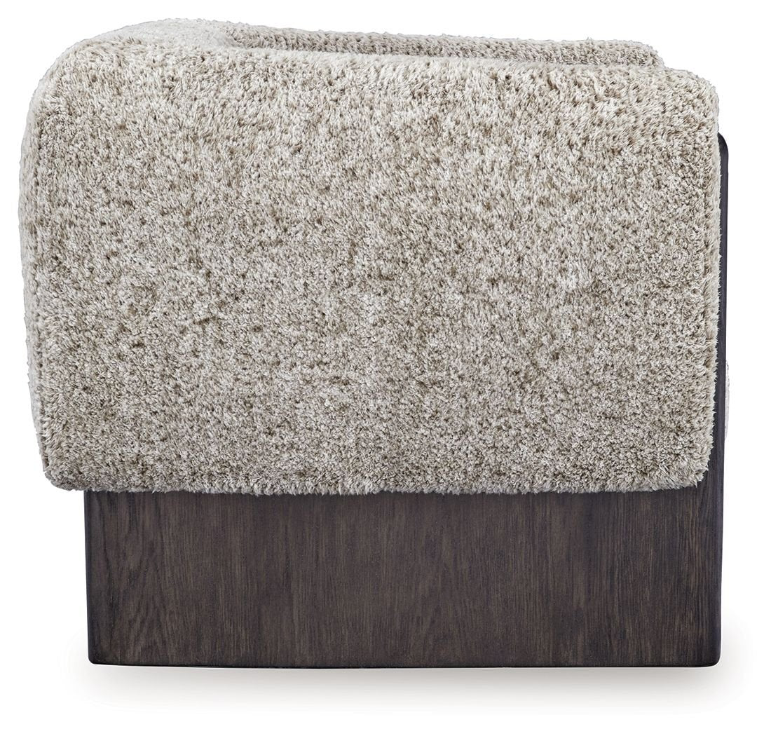 Olethea - Accent Chair - Oatmeal - Hornell Furniture Outlet
