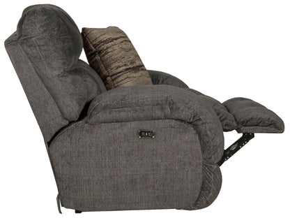 Ashland - Power Lay Flat Recliner - Hornell Furniture Outlet