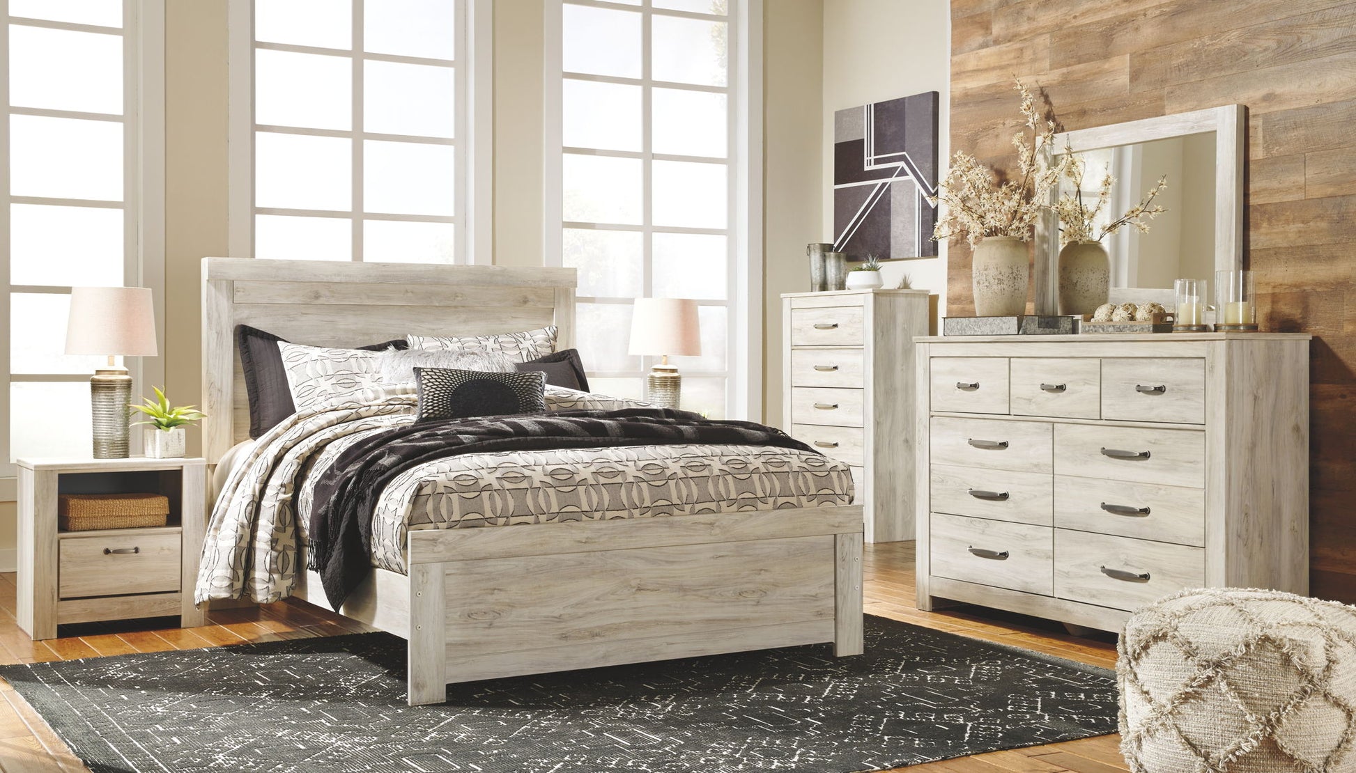 Bellaby - Panel Headboard - Hornell Furniture Outlet