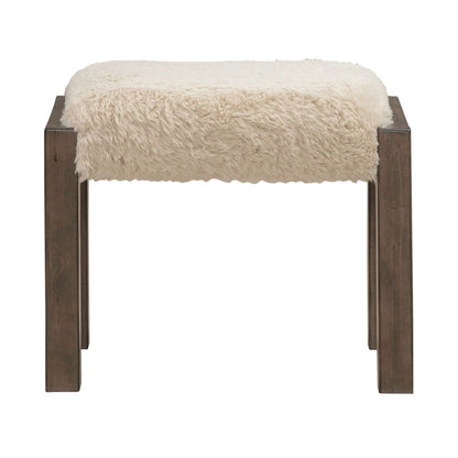 Broadmore - Upholstered Console Stool - Brown - Hornell Furniture Outlet