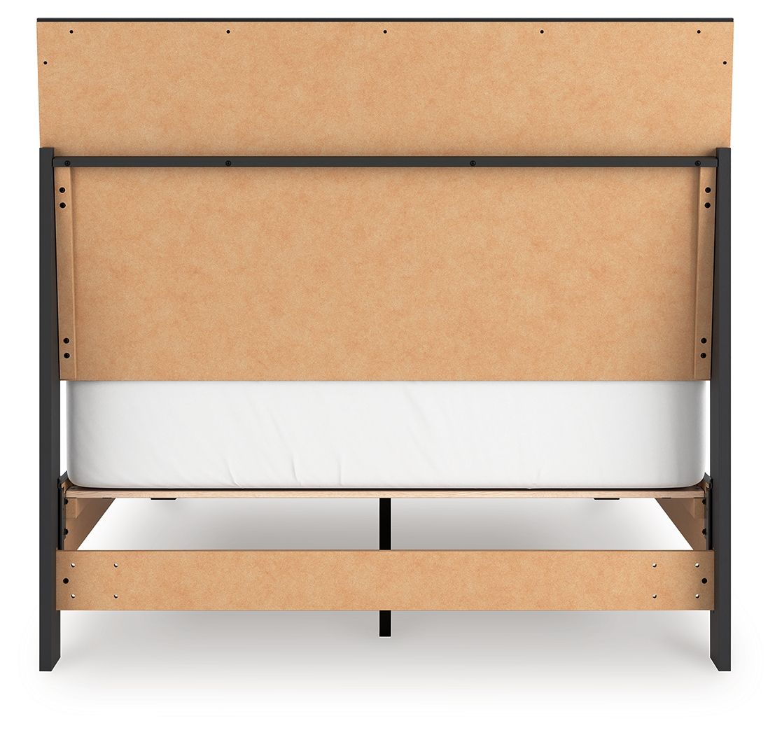 Danziar - Panel Bed With Low Footboard - Hornell Furniture Outlet