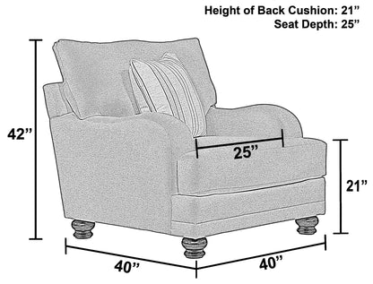 Jonesport - Chair - Wheat - Hornell Furniture Outlet