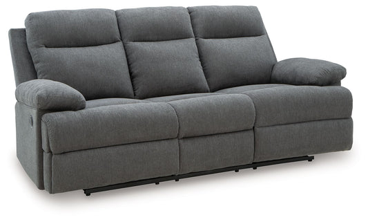 Side - Swipe - Reclining Sofa With Drop Down Table - Hornell Furniture Outlet