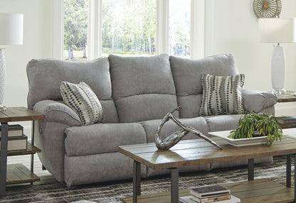 Sadler - Lay Flat Reclining Sofa - Hornell Furniture Outlet