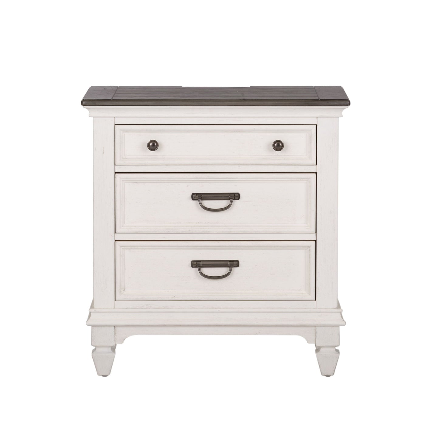 Allyson Park - Nightstand w/ Charging Station - Hornell Furniture Outlet