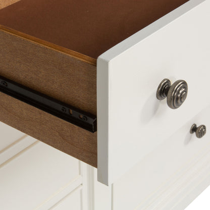 Harbor View - 7 Drawer Dresser - White - Hornell Furniture Outlet