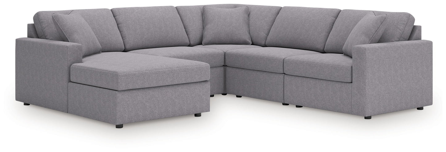 Modmax - Granite - Sectional - Hornell Furniture Outlet