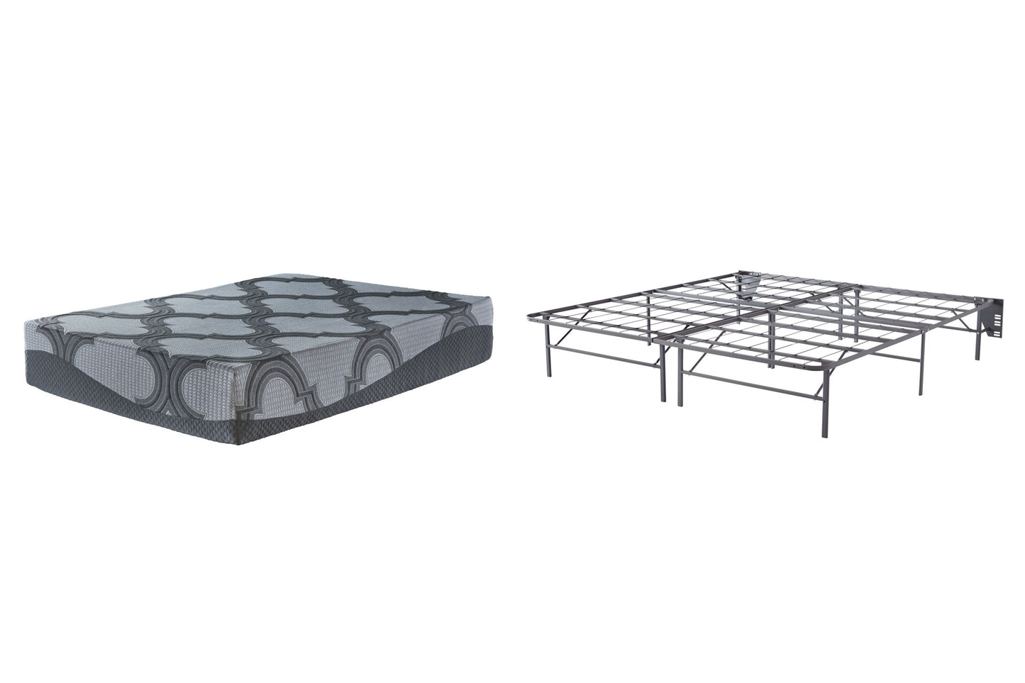 12 Inch Ashley Hybrid - Foundation And Mattress - Hornell Furniture Outlet