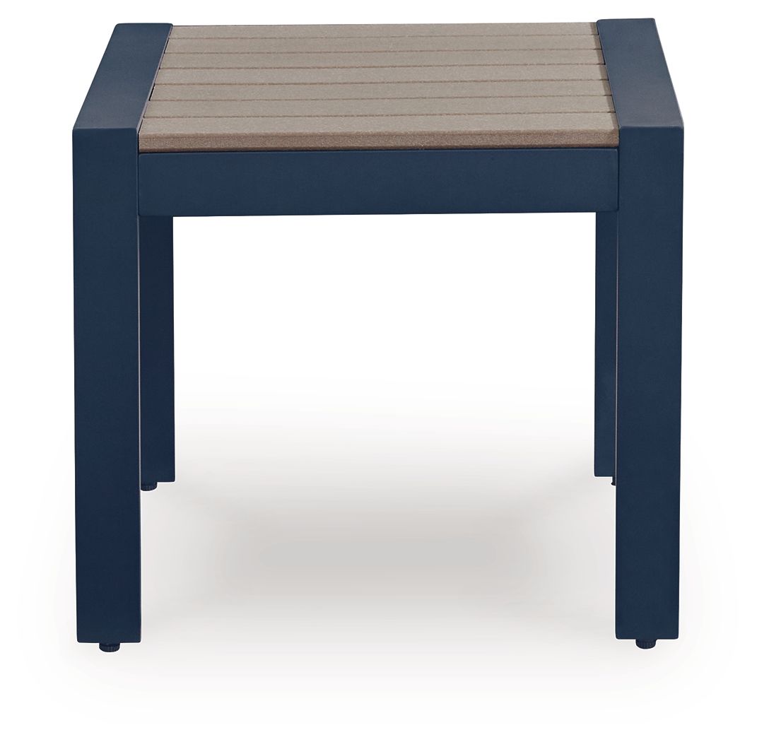 East Beach - Blue - Rectangular Cocktail Table - Hornell Furniture Outlet