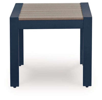 East Beach - Blue - Rectangular Cocktail Table - Hornell Furniture Outlet
