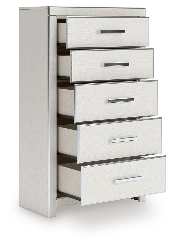 Zuraleus - Five Drawer Chest - Hornell Furniture Outlet
