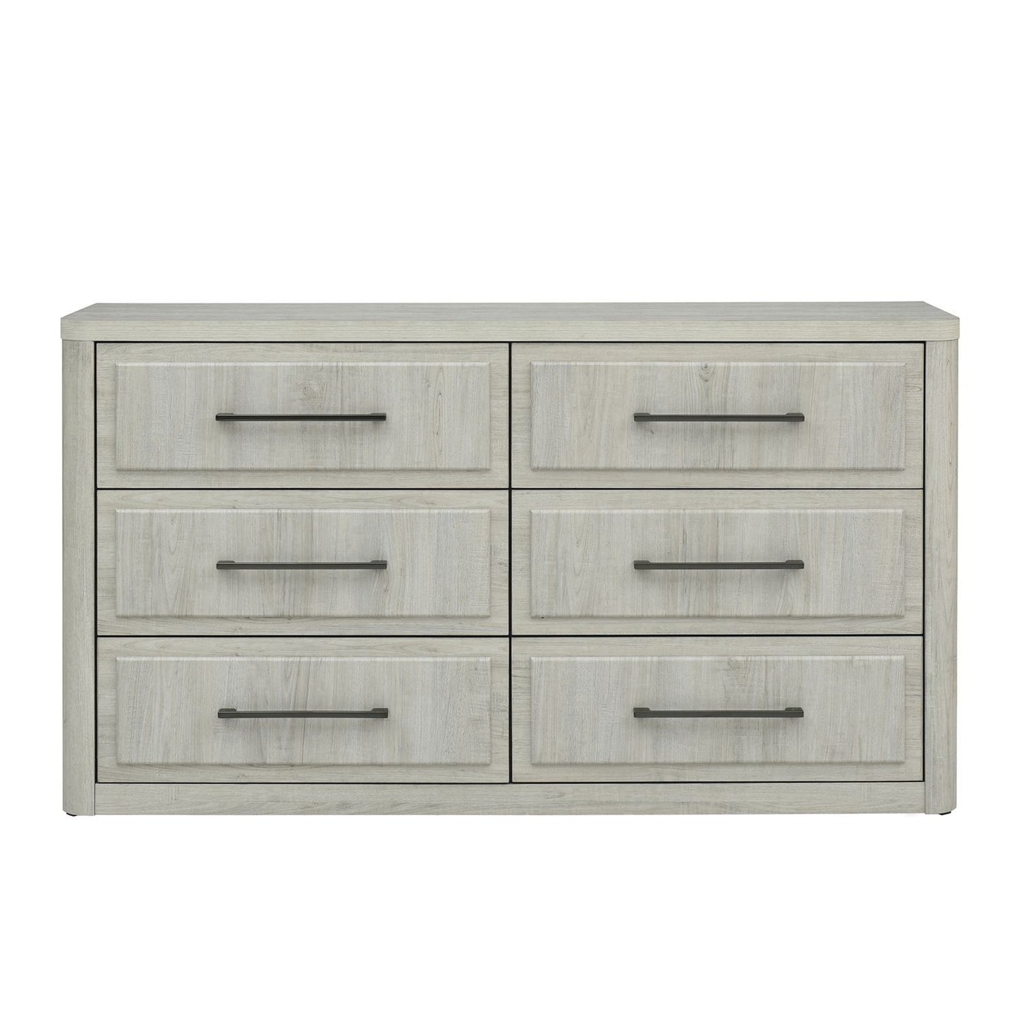 Modern Play - 6 Drawer Dresser - White - Hornell Furniture Outlet