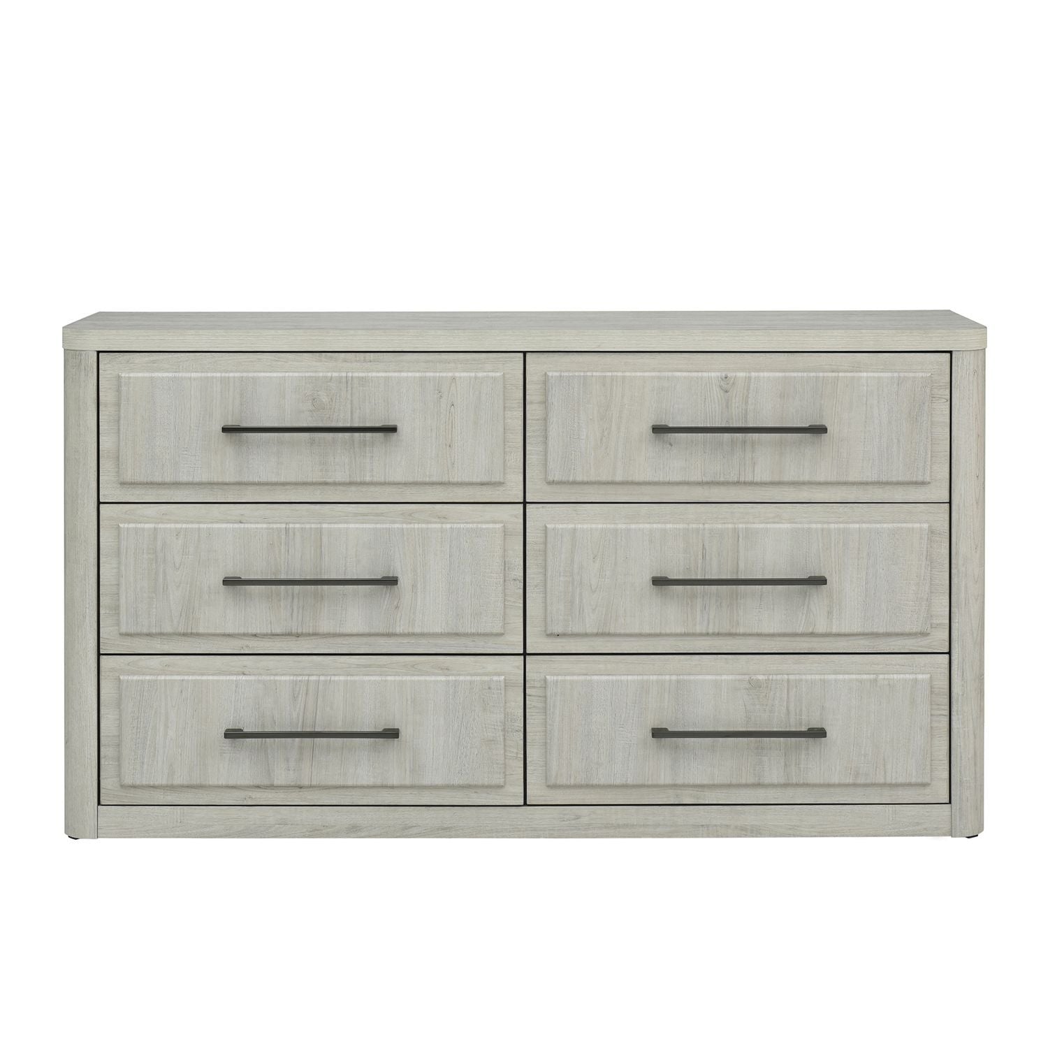 Modern Play - 6 Drawer Dresser - White - Hornell Furniture Outlet