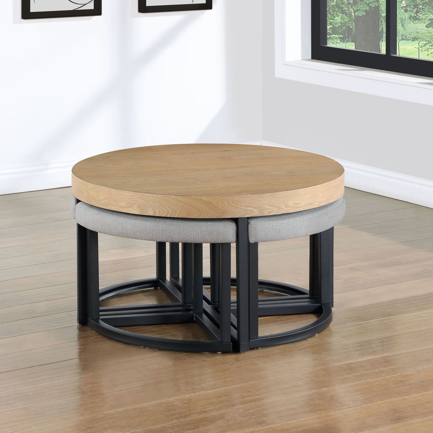 Magnolia - Nesting Table - Light Brown - Hornell Furniture Outlet