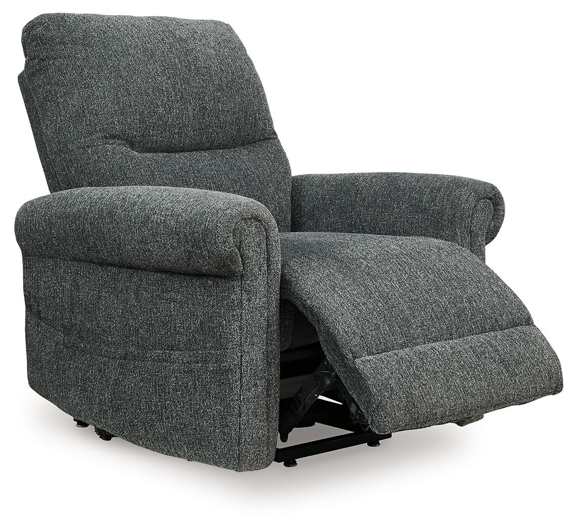 Aureta - Power Lift Recliner - Hornell Furniture Outlet