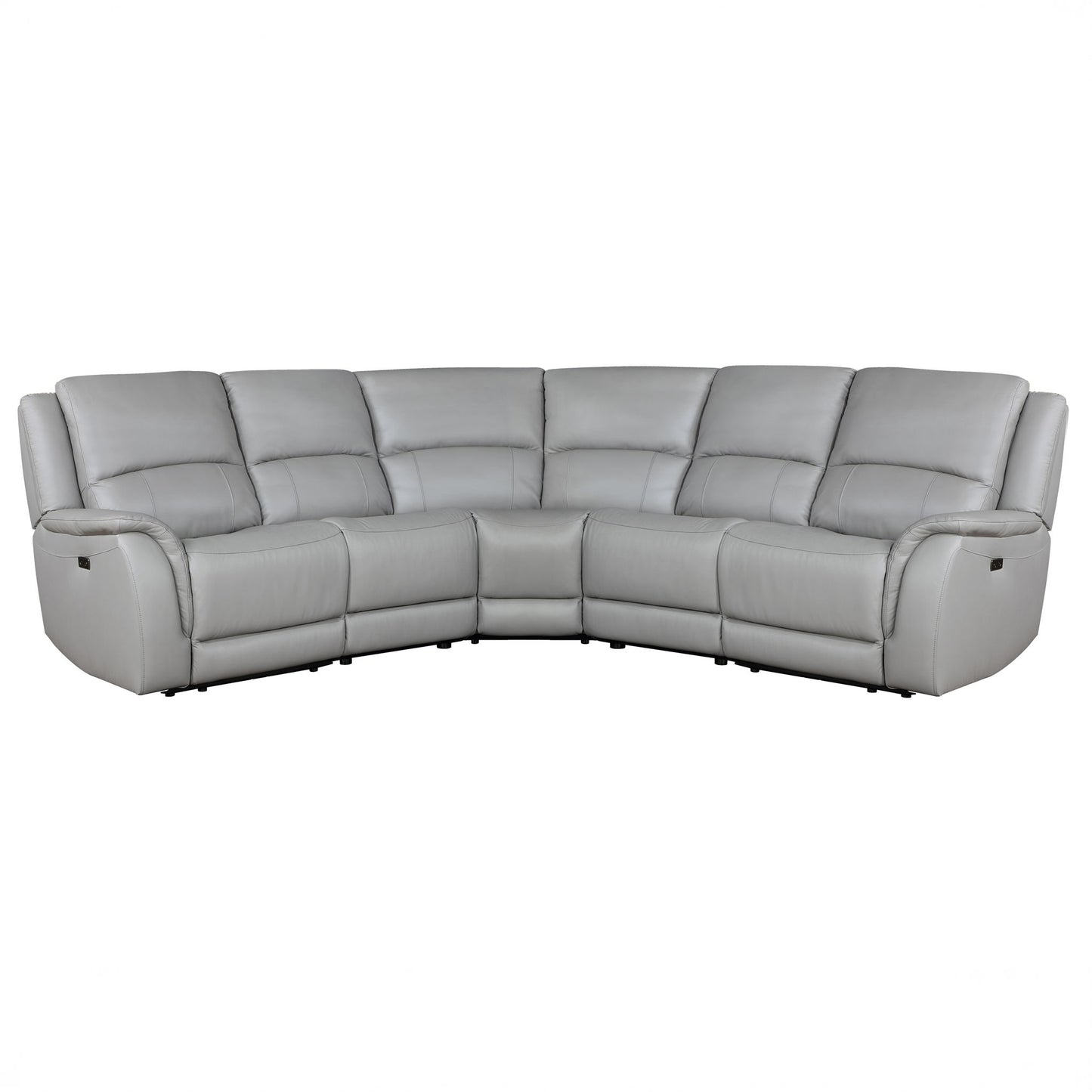 Alexandria - Leather Power Sectional - Hornell Furniture Outlet