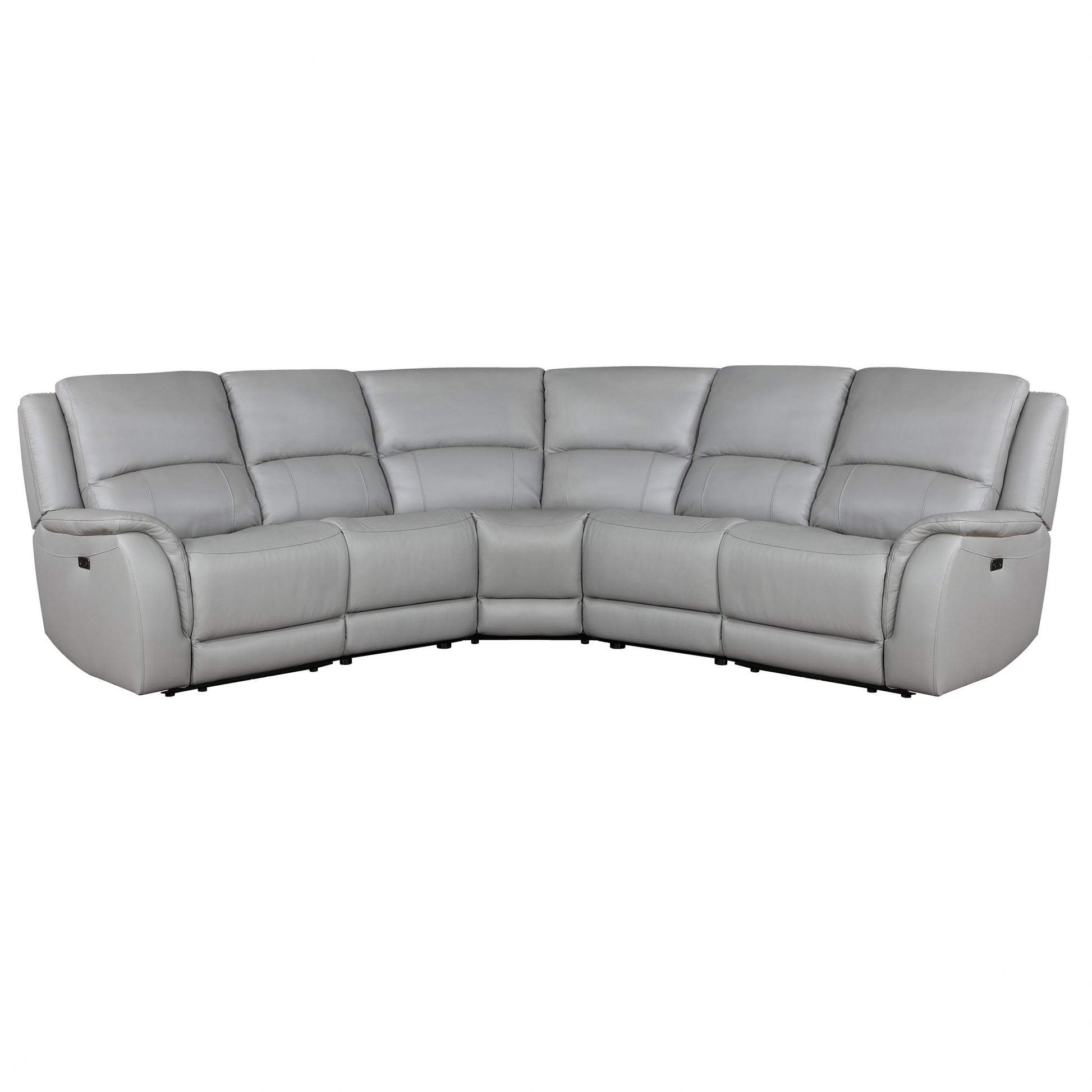 Alexandria - Leather Power Sectional - Hornell Furniture Outlet
