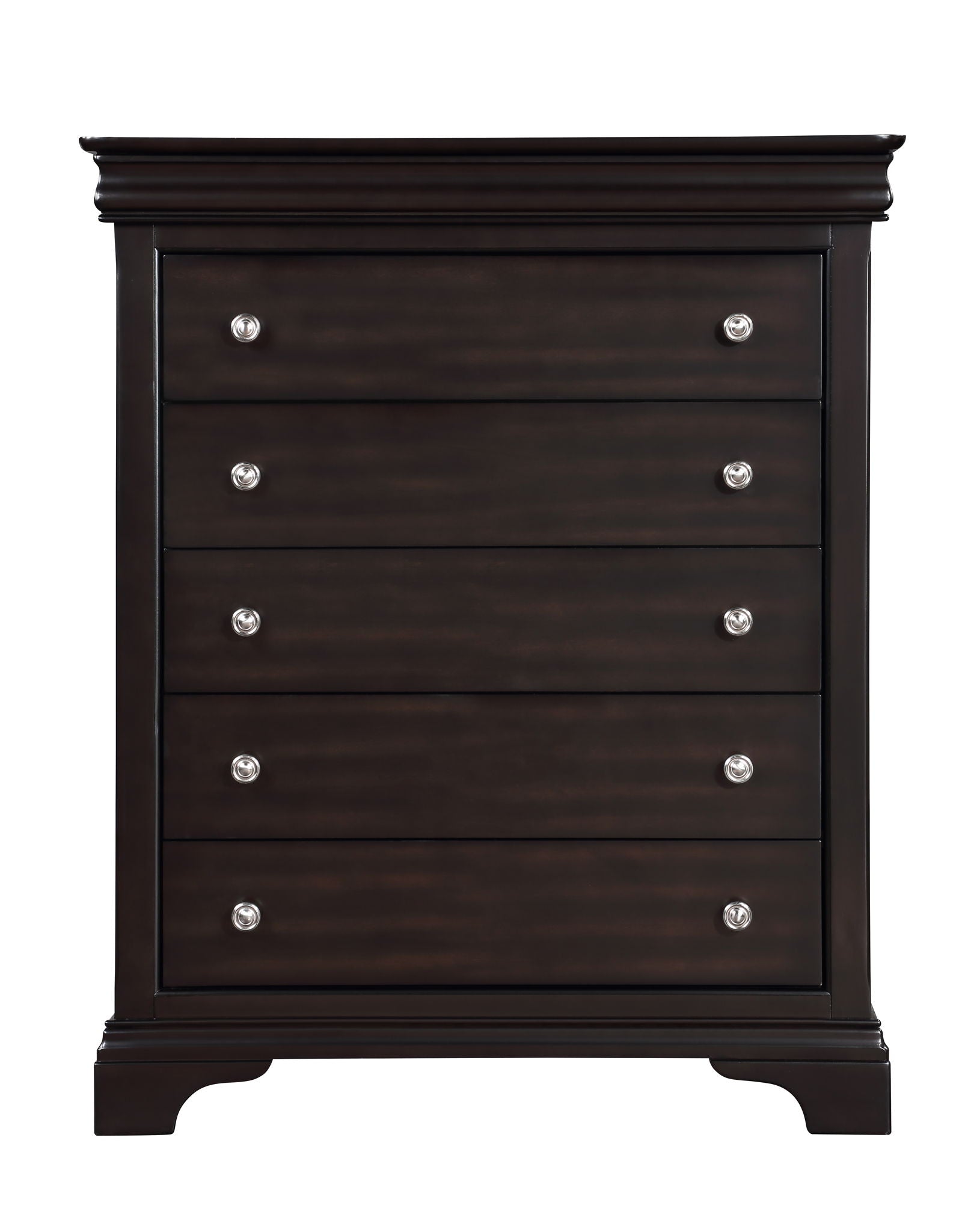 Dominique - Chest - Dark Brown - Hornell Furniture Outlet